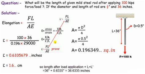 How to Calculate Elongation .